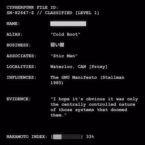 Cypherpunk Files