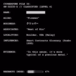 CYPHERPUNK FILES #3447