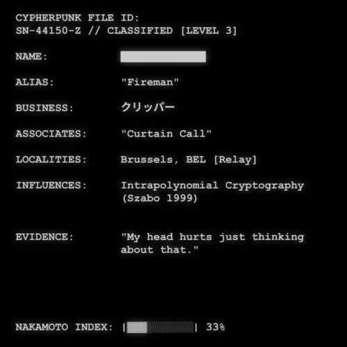 CYPHERPUNK FILES #917