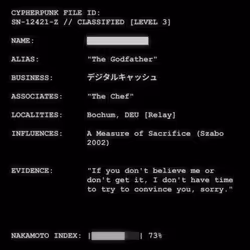 CYPHERPUNK FILES #8623