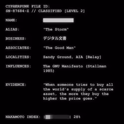 CYPHERPUNK FILES #4375