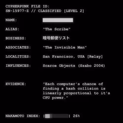 CYPHERPUNK FILES #7833