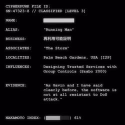 CYPHERPUNK FILES #4585