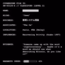 CYPHERPUNK FILES #724