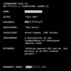 CYPHERPUNK FILES #8484