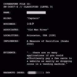 CYPHERPUNK FILES #6511