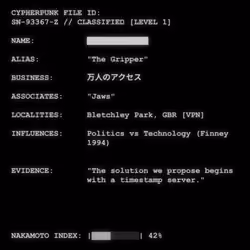 CYPHERPUNK FILES #3007