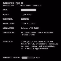 CYPHERPUNK FILES #9054
