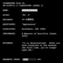 CYPHERPUNK FILES #7918