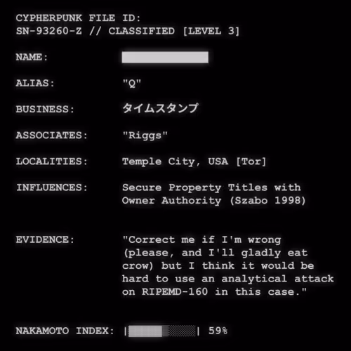 CYPHERPUNK FILES #4276