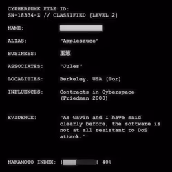 CYPHERPUNK FILES #8421