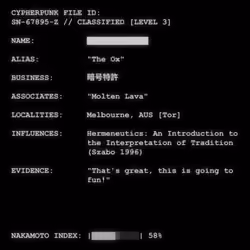 CYPHERPUNK FILES #5313