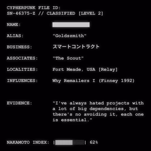 CYPHERPUNK FILES #4708