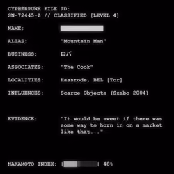 CYPHERPUNK FILES #6541