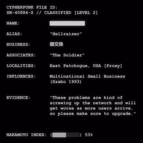 CYPHERPUNK FILES #627