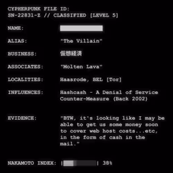 CYPHERPUNK FILES #7272