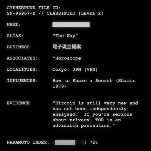 CYPHERPUNK FILES #9536
