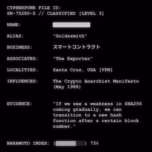 Cypherpunk Files
