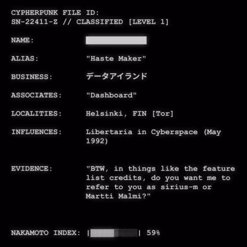 Cypherpunk Files