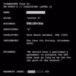 CYPHERPUNK FILES #8032