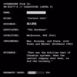 CYPHERPUNK FILES #1444