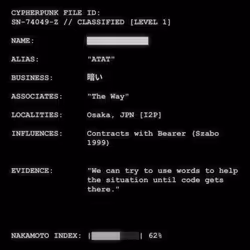 CYPHERPUNK FILES #7566