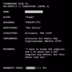 CYPHERPUNK FILES #8444