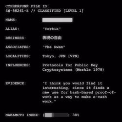 CYPHERPUNK FILES #7996