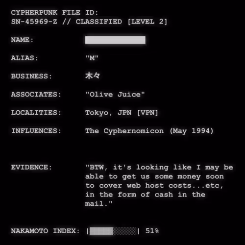 CYPHERPUNK FILES #3664