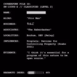 CYPHERPUNK FILES #7719
