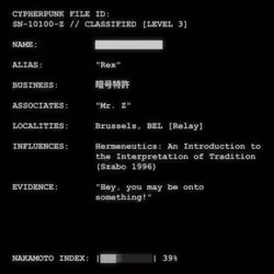 CYPHERPUNK FILES #9192