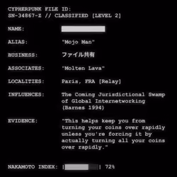 CYPHERPUNK FILES #9691