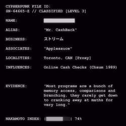 CYPHERPUNK FILES #316