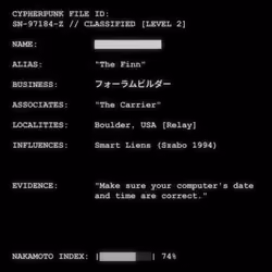 CYPHERPUNK FILES #3446