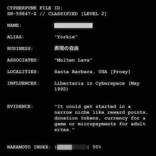CYPHERPUNK FILES #187