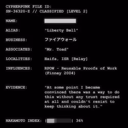 CYPHERPUNK FILES #8503
