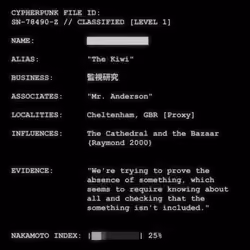 CYPHERPUNK FILES #8934