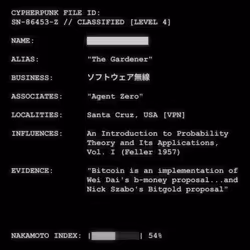 CYPHERPUNK FILES #5832