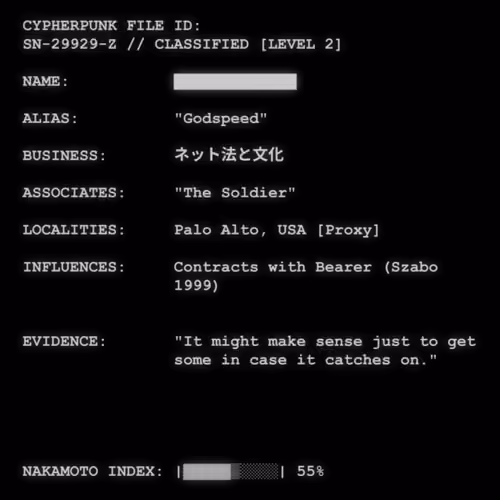 CYPHERPUNK FILES #931