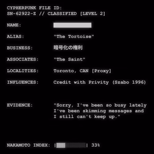 CYPHERPUNK FILES #5325