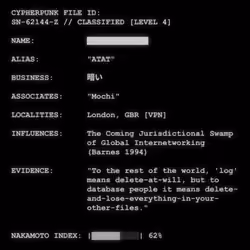 CYPHERPUNK FILES #5314