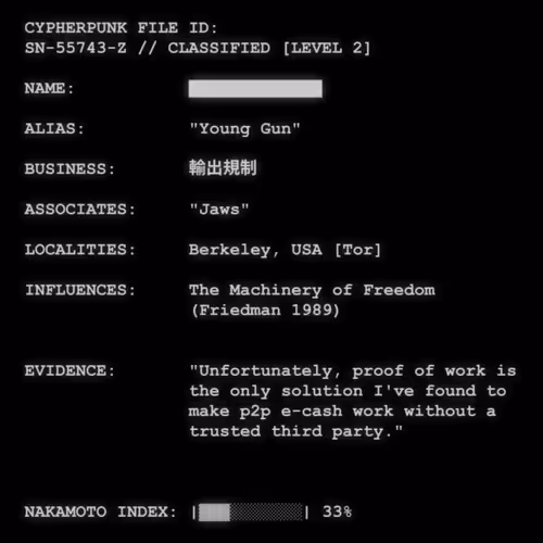 CYPHERPUNK FILES #20