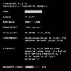 CYPHERPUNK FILES #404