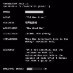 CYPHERPUNK FILES #5249
