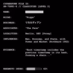 CYPHERPUNK FILES #8602