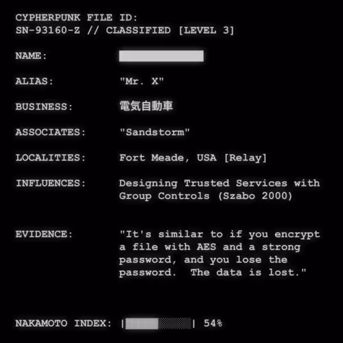 Cypherpunk Files