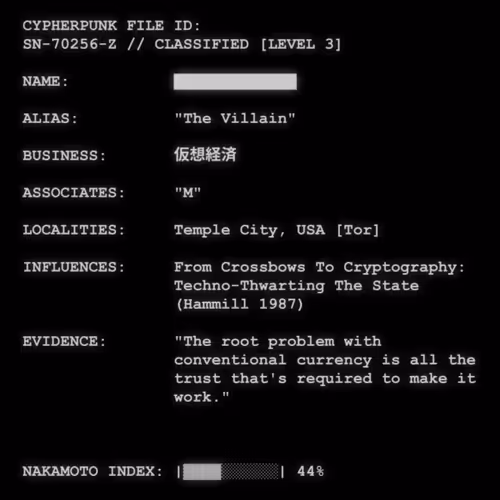 Cypherpunk Files