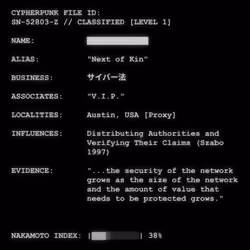 CYPHERPUNK FILES #9488