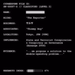 CYPHERPUNK FILES #9366