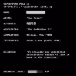 CYPHERPUNK FILES #145